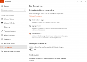 Ubuntu unter Windows einrichten: Schritt 1c